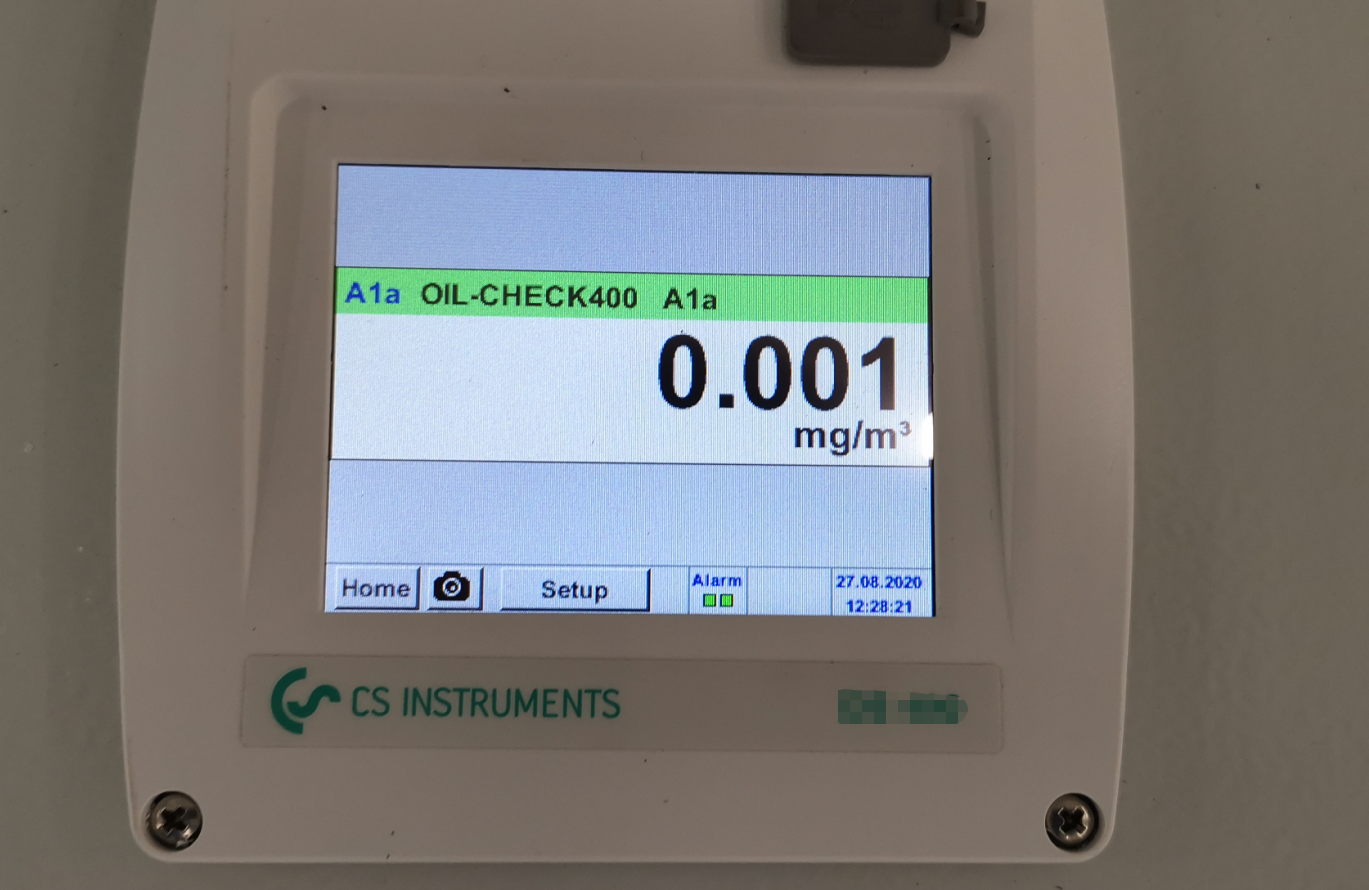 ISO8573 0级压缩空气含油检测
