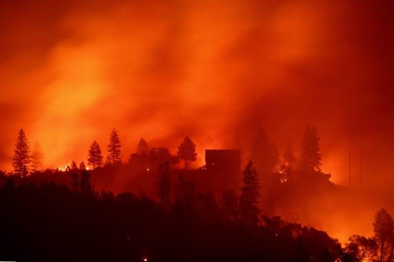 加州野火